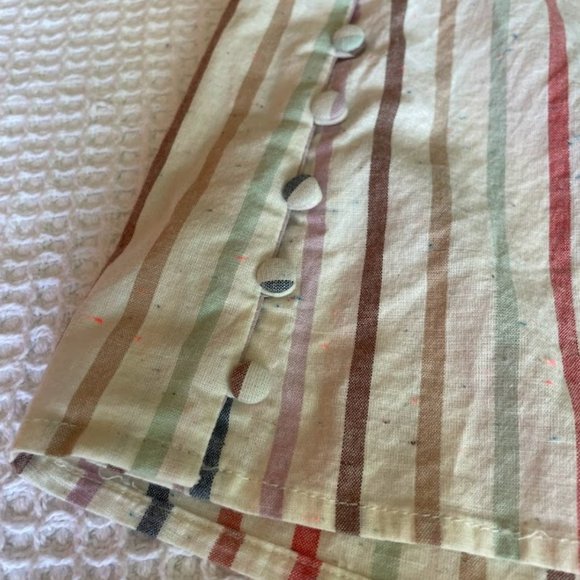 MADEWELL - SMALL - COLORFUL STRIPE BLOUSE - Picture 3 of 5